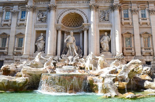 Fontana di Trevi, Rooma