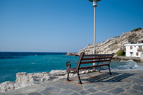 Samos, rantakatu.