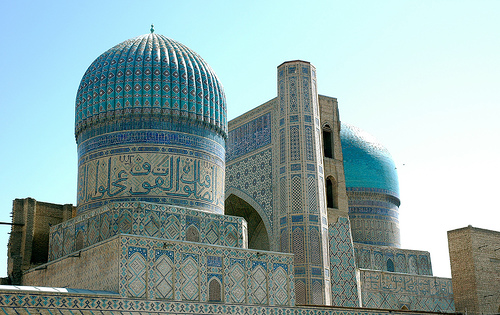 Bibi Khanymin moskeija, Samarkand.
