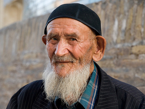 Vanha mies, Uzbekistan