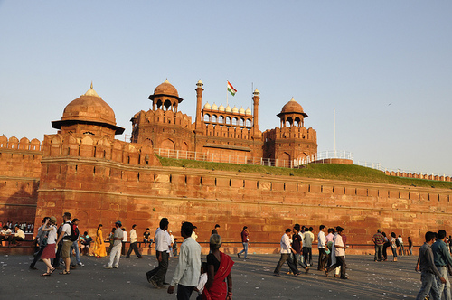 Punainen linnoitus eli Lal Qila, Delhi