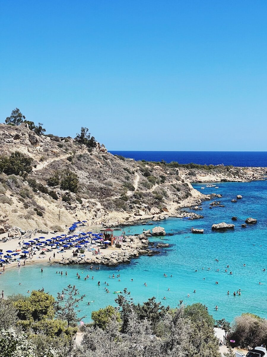 a rocky beach next to the ocean